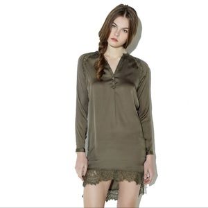 NWOT H&M Satin Tunic